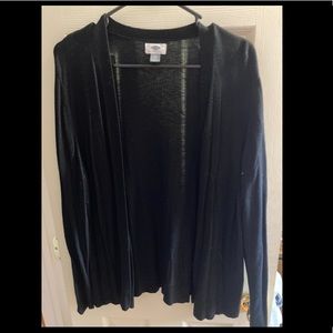 Old navy xxl black long sleeve cardigan